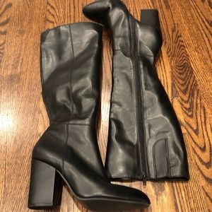 Kaari Blue ~ Nora Black Knee High Boots ~ Woman's Size 7 Medium